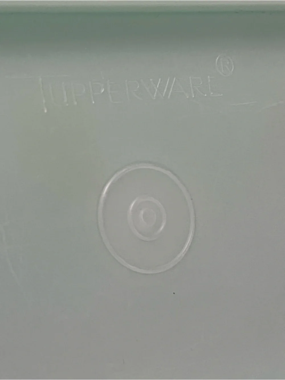 Tupperware vintage produce